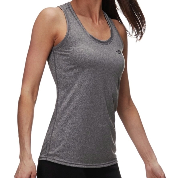The North Face Scrunch Tank Top Medium Dark Gray - Picture 1 of 6